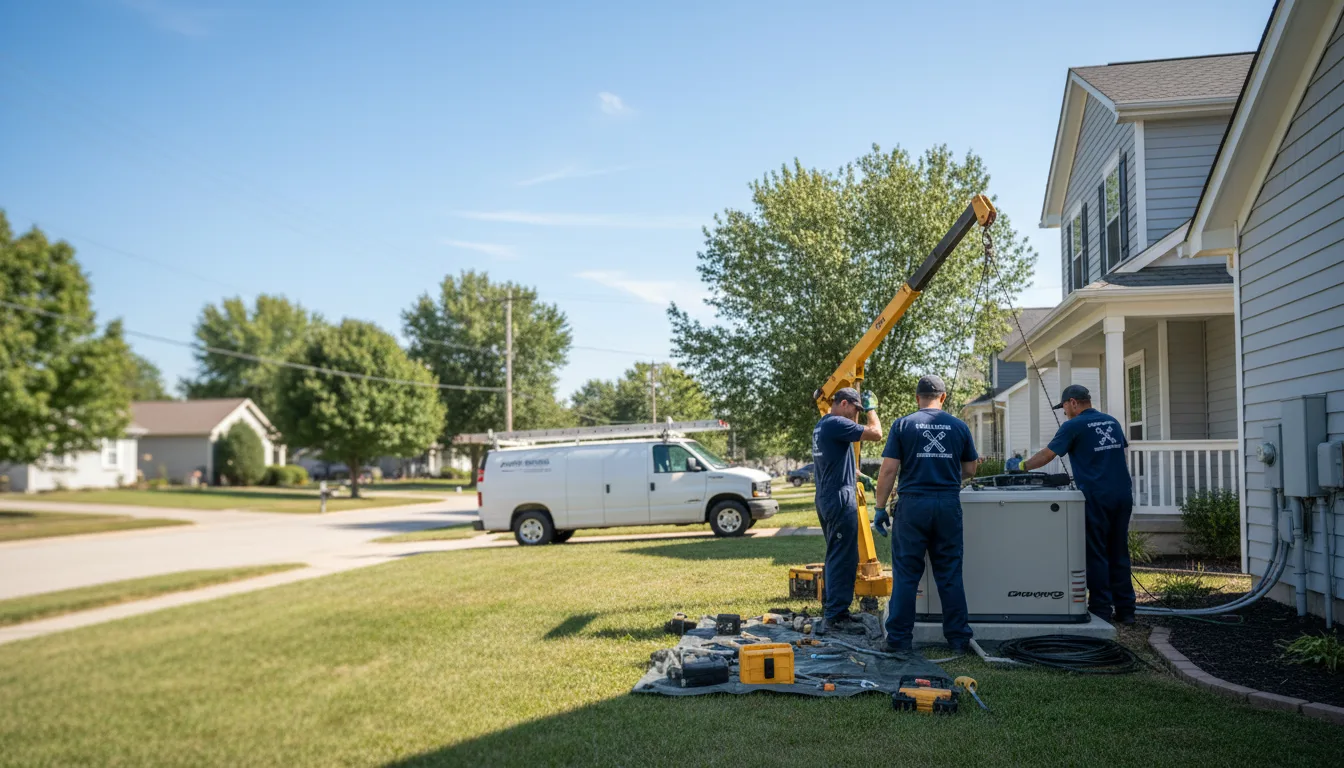 Generator Installation in De Ruyter, NY near me